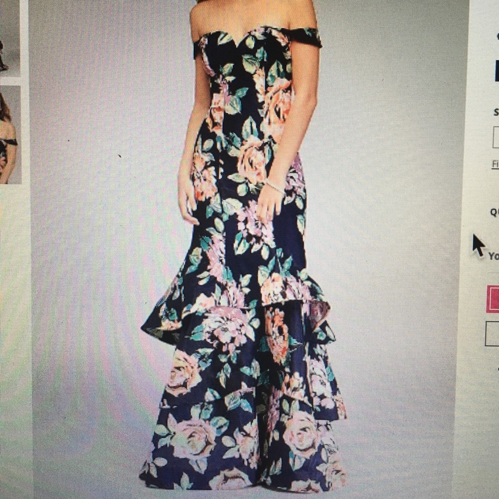 Mermaid Style Prom Dress